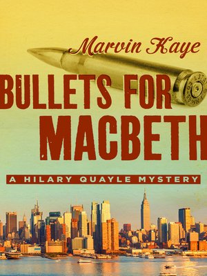 cover image of Bullets for Macbeth